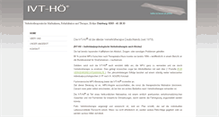 Desktop Screenshot of ivt-hoe.de