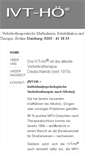 Mobile Screenshot of ivt-hoe.de
